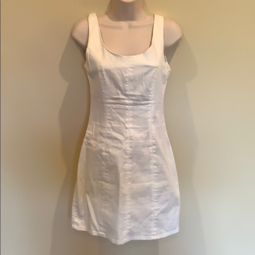 White summer dress